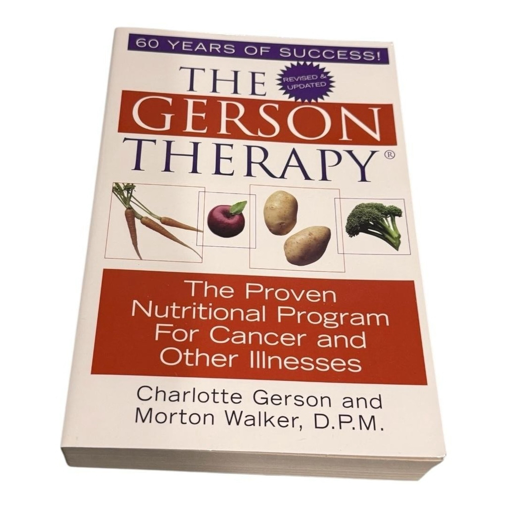 The Gerson Therapy Gerson Walker Kensington White Trade PB USA Cancer Health